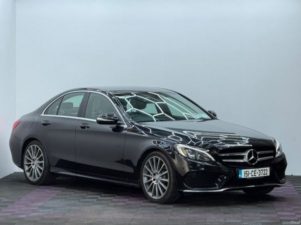 Mercedes-Benz C-Class Saloon, Diesel, 2015, Black