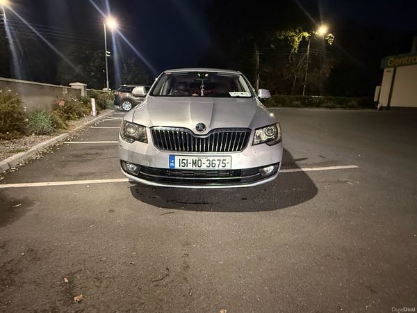 Skoda Superb Hatchback, Diesel, 2015, Silver