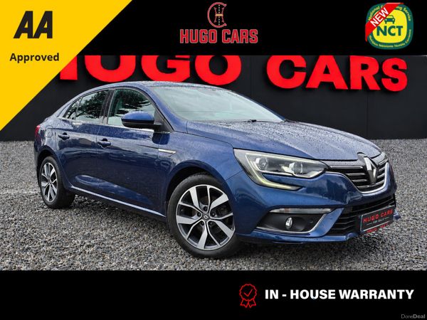 Renault Megane Saloon, Diesel, 2018, Blue