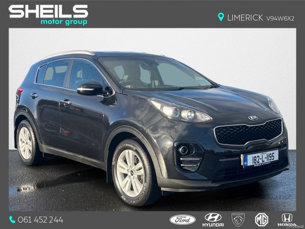 Kia Sportage SUV, Diesel, 2018, Black