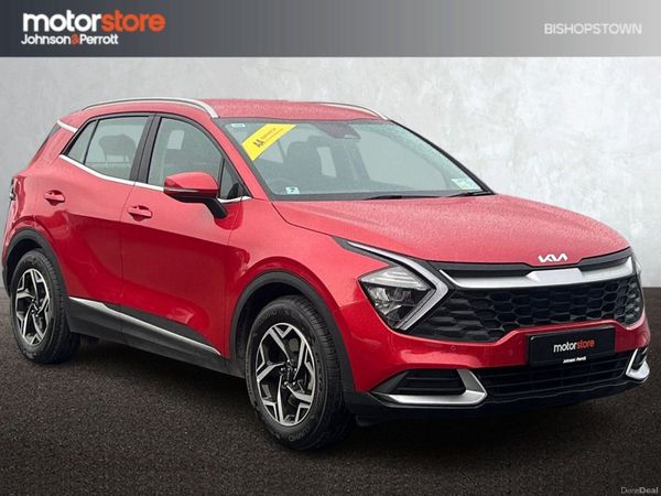 Kia Sportage SUV, Diesel Hybrid, 2023, Red