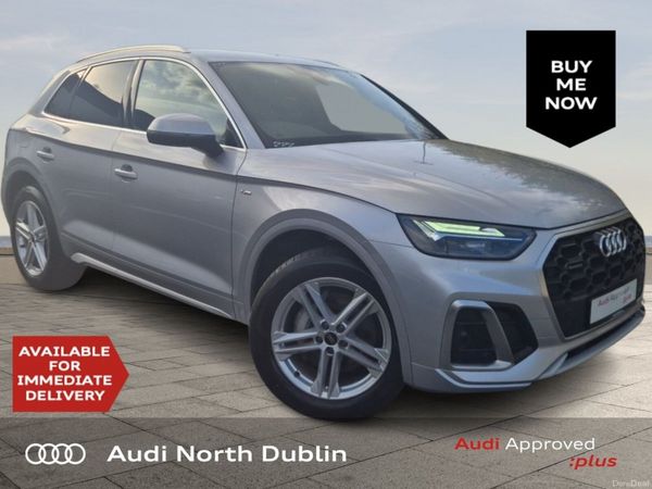 Audi Q5 SUV, Petrol Plug-in Hybrid, 2024, Silver