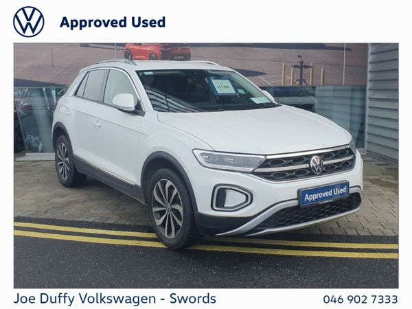 Volkswagen T-Roc SUV, Petrol, 2023, White