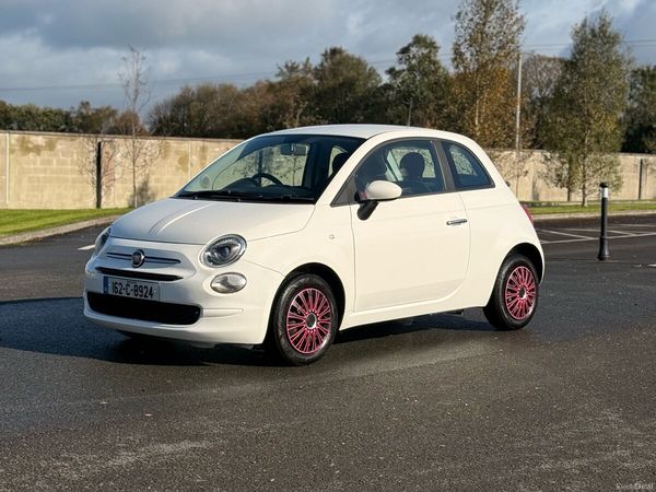 Fiat 500 Hatchback, Petrol, 2016, White