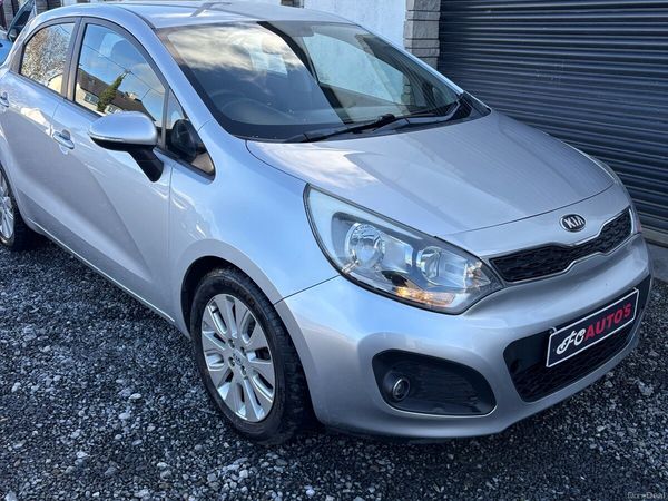 Kia Rio Hatchback, Petrol, 2012, Silver