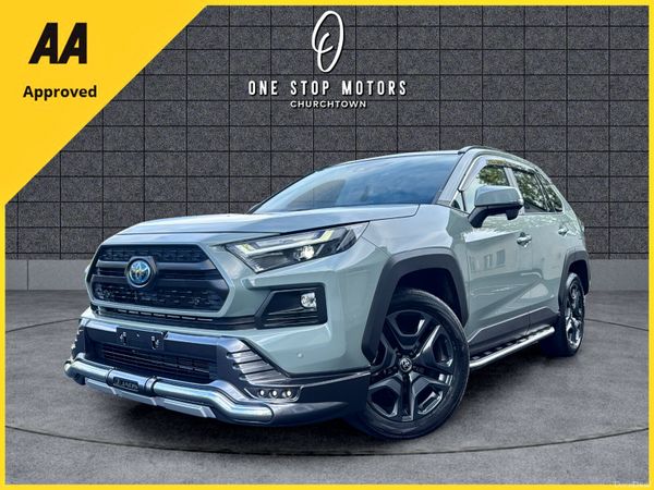 Toyota RAV4 SUV, Petrol Hybrid, 2022, Grey