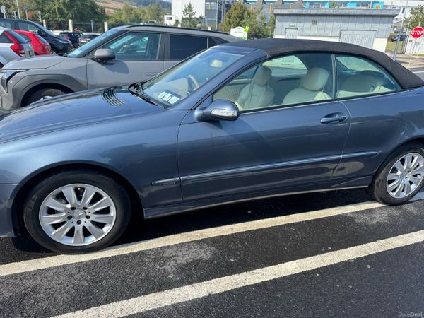 Mercedes-Benz CLK Convertible, Petrol, 2007, Blue