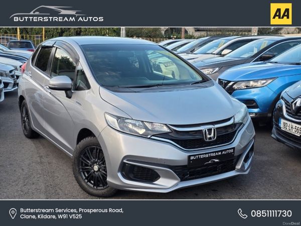 Honda Fit Hatchback, Petrol Hybrid, 2018, Silver