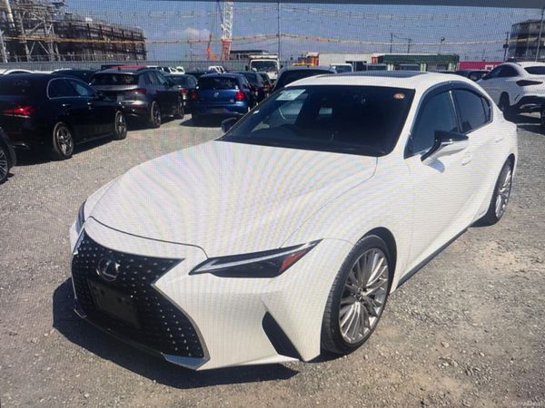 Lexus IS Saloon, Petrol Hybrid, 2022, White