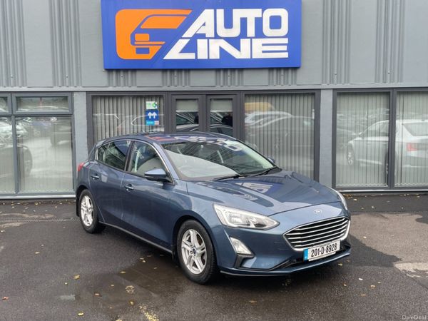 Ford Focus Hatchback, Petrol, 2020, Blue