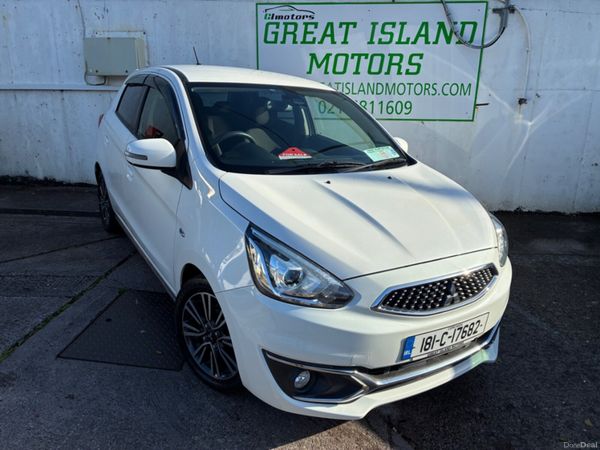 Mitsubishi Mirage Hatchback, Petrol, 2018, White