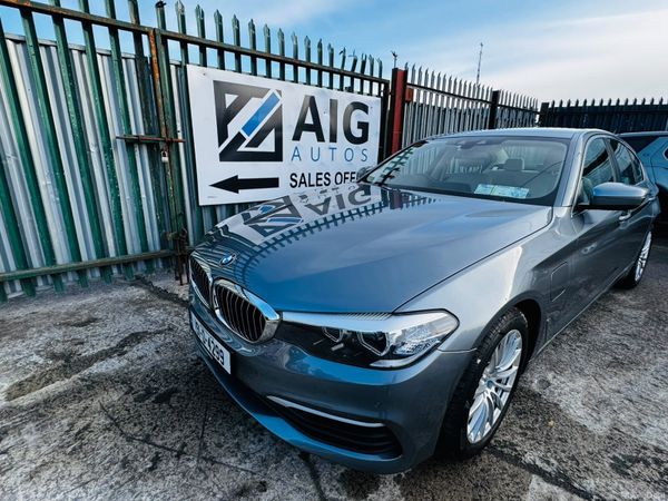 BMW 5-Series Saloon, Petrol Plug-in Hybrid, 2019, Grey