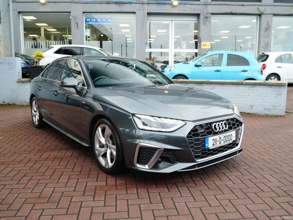 Audi A4 Saloon, Diesel, 2021, Grey