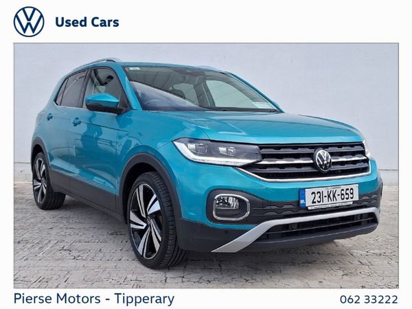 Volkswagen T-Cross Estate, Petrol, 2023, Green