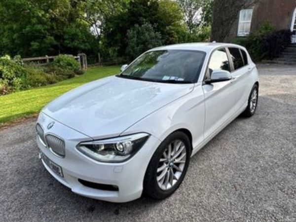 BMW 1-Series Hatchback, Petrol, 2013, White