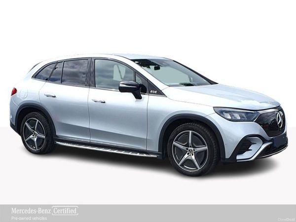 Mercedes-Benz EQE SUV, Electric, 2025, Silver