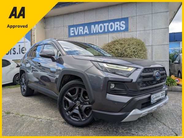 Toyota RAV4 SUV, Petrol Hybrid, 2023, Grey