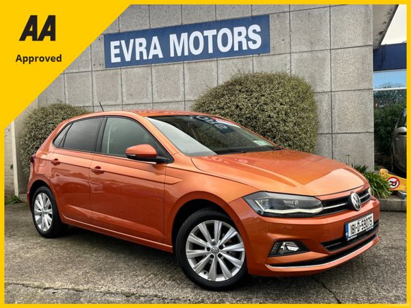Volkswagen Polo Hatchback, Petrol, 2018, Orange