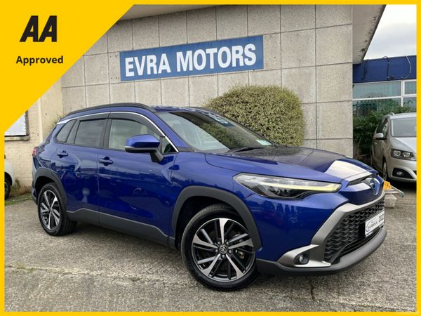Toyota Corolla Cross SUV, Petrol Hybrid, 2022, Blue