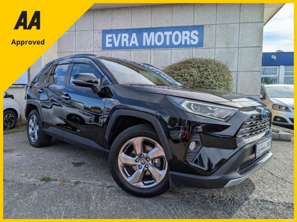 Toyota RAV4 SUV, Petrol Hybrid, 2020, Black