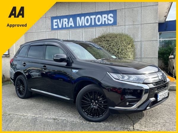 Mitsubishi Outlander SUV, Petrol Plug-in Hybrid, 2021, Black