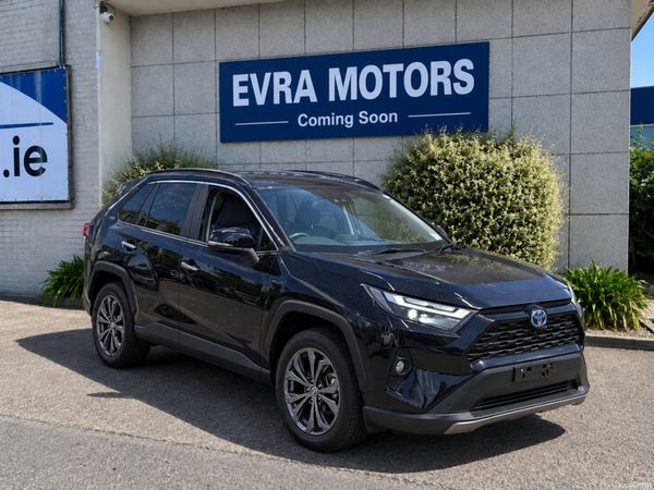Toyota RAV4 SUV, Petrol Hybrid, 2022, Black