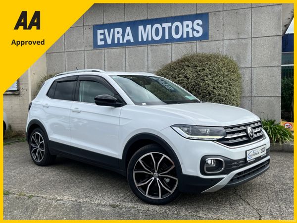 Volkswagen T-Cross SUV, Petrol, 2020, White