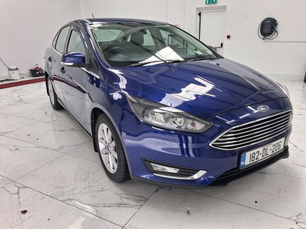Ford Focus Saloon, Diesel, 2018, Blue