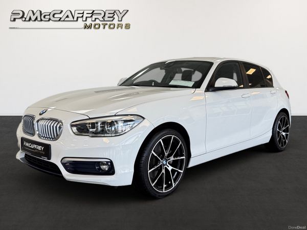 BMW 1-Series Hatchback, Diesel, 2017, White
