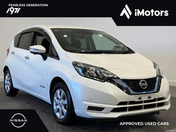 Nissan Note Hatchback, Petrol Hybrid, 2018, White