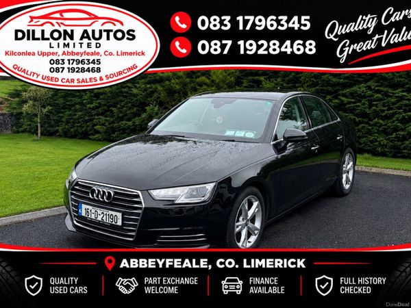 Audi A4 Saloon, Diesel, 2016, Black