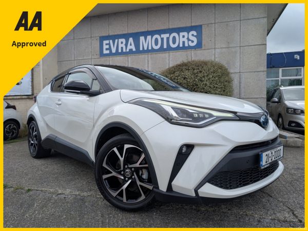 Toyota C-HR SUV, Petrol Hybrid, 2021, White