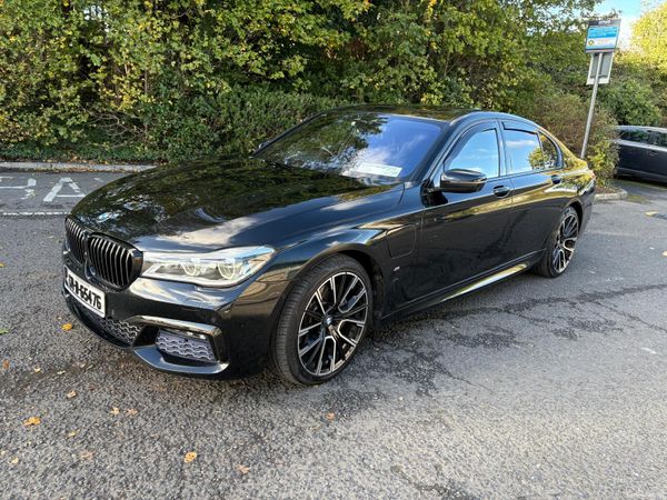 BMW 7-Series Saloon, Petrol Plug-in Hybrid, 2017, Black