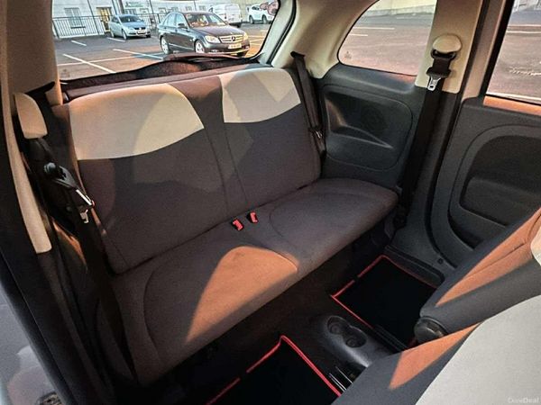 Fiat 500 Hatchback, Petrol, 2011, Silver