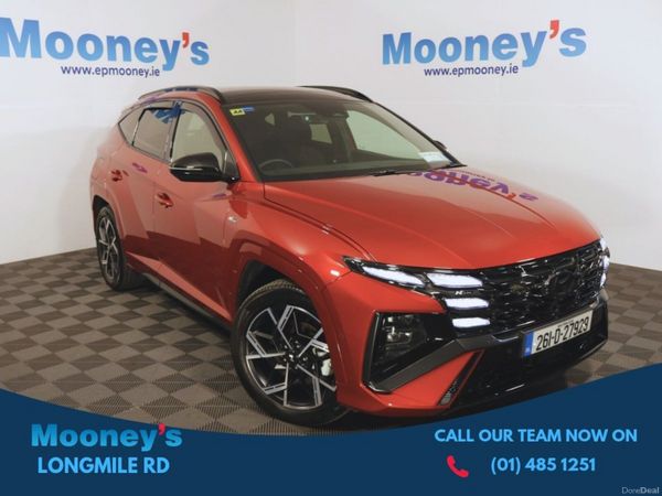 Hyundai Tucson SUV, Petrol Plug-in Hybrid, 2026, Red