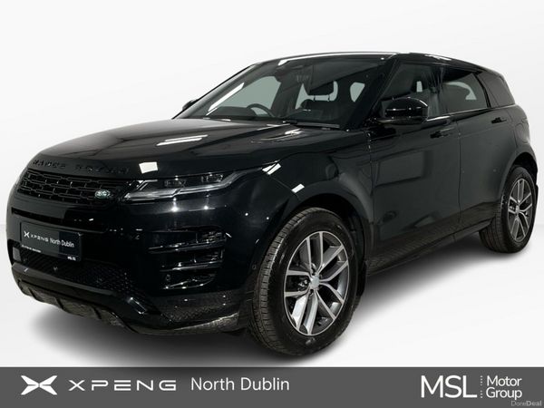 Land Rover Range Rover Evoque SUV, Petrol Hybrid, 2026, Black