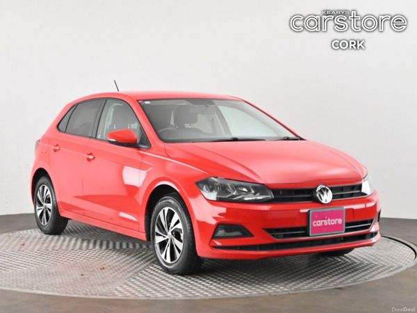 Volkswagen Polo Hatchback, Petrol, 2019, Red