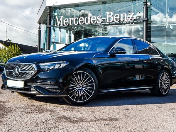 Mercedes-Benz E-Class Saloon, Diesel Plug-in Hybrid, 2027, Black