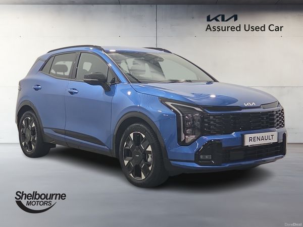 Kia Sportage SUV, Petrol Hybrid, 2025, Blue