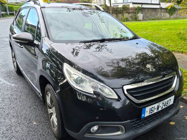 Peugeot 2008 SUV, Diesel, 2016, Black