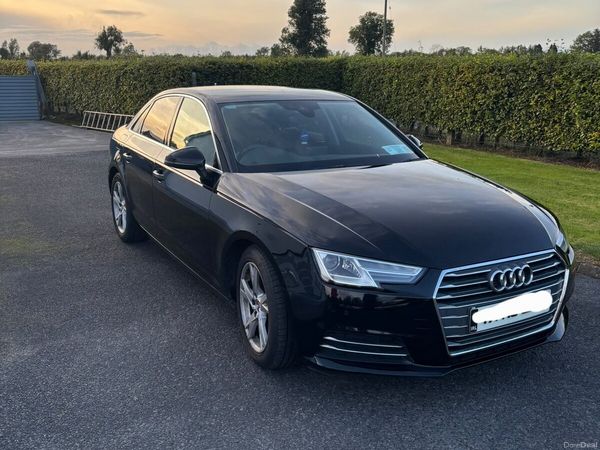 Audi A4 Saloon, Diesel, 2017, Black