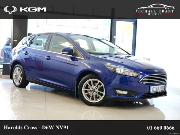 Ford Focus Hatchback, Petrol, 2017, Blue