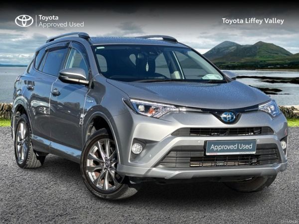 Toyota RAV4 SUV, Petrol Hybrid, 2018, Silver