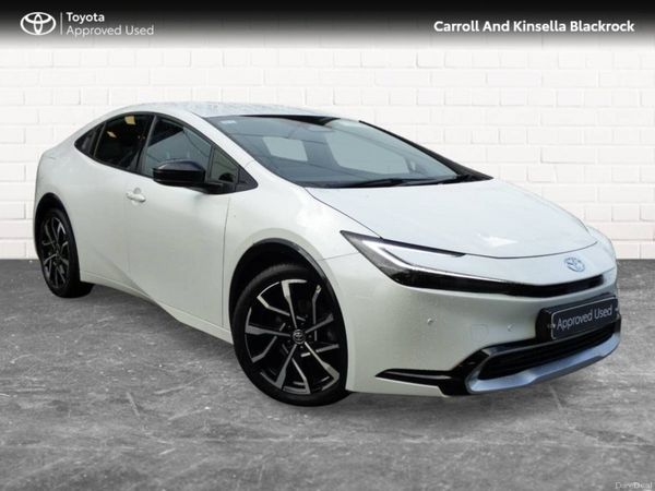 Toyota Prius Hatchback, Petrol Plug-in Hybrid, 2024, White