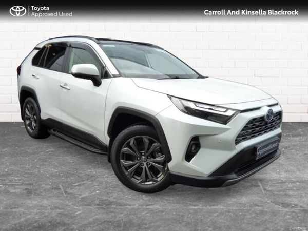 Toyota RAV4 SUV, Petrol Hybrid, 2023, White