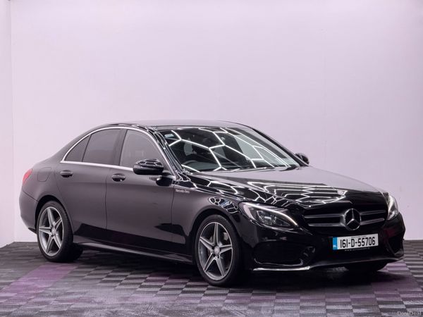 Mercedes-Benz C-Class Saloon, Diesel, 2016, Black