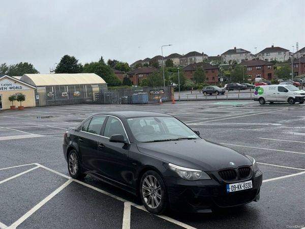 BMW 5-Series Saloon, Diesel, 2009, Black