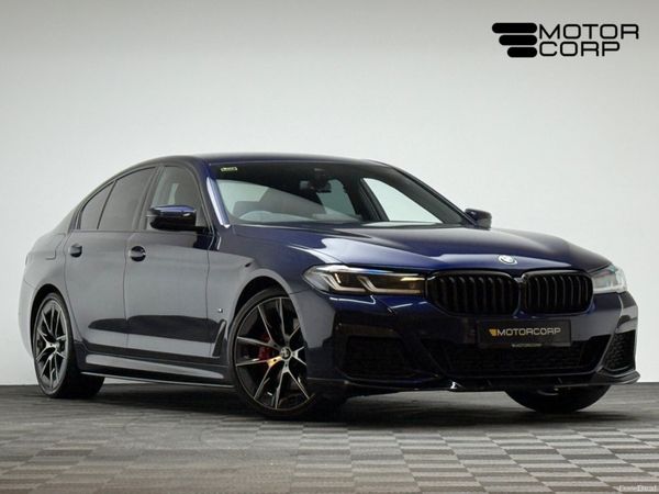 BMW 5-Series Saloon, Diesel, 2021, Blue