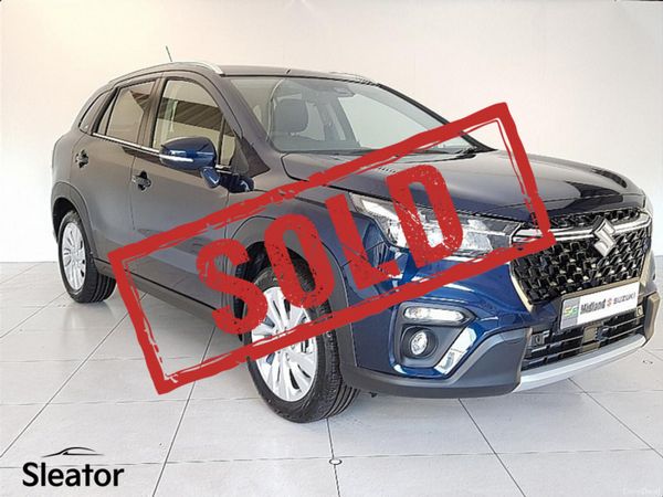 Suzuki SX4 S-Cross SUV, Petrol Hybrid, 2023, Blue