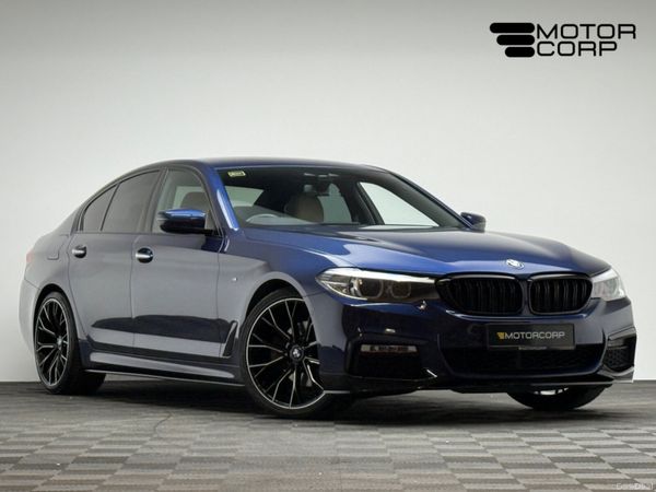 BMW 5-Series Saloon, Diesel, 2018, Blue